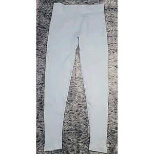 Forever 21 Women's Lightweight Leggings Compression Solid Blue Size M